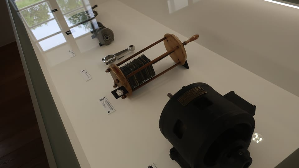 Photos from the exhibition in Ferdinand Porsche's birthplace | Photo: Till Janzer, Radio Prague International Photos from the exhibition in Ferdinand Porsche's birthplace | Photo: Till Janzer, Radio Prague International