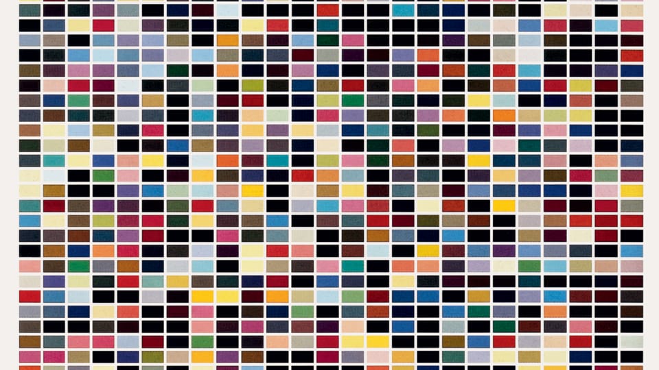Gerhard Richeter - '1025 Colours', photo: archive of National Gallery Gerhard Richeter - '1025 Colours', photo: archive of National Gallery