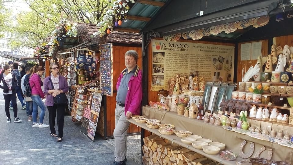 Czech Easter market, photo: Jekatěrina Staševská Czech Easter market, photo: Jekatěrina Staševská