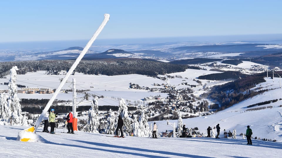Winter in the Ore Mountains | Photo: Ondřej Tomšů, Radio Prague International Winter in the Ore Mountains | Photo: Ondřej Tomšů, Radio Prague International