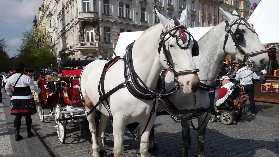 Easter market on the Old Town Square, photo: Ekaterina Stashevskaya Easter market on the Old Town Square, photo: Ekaterina Stashevskaya