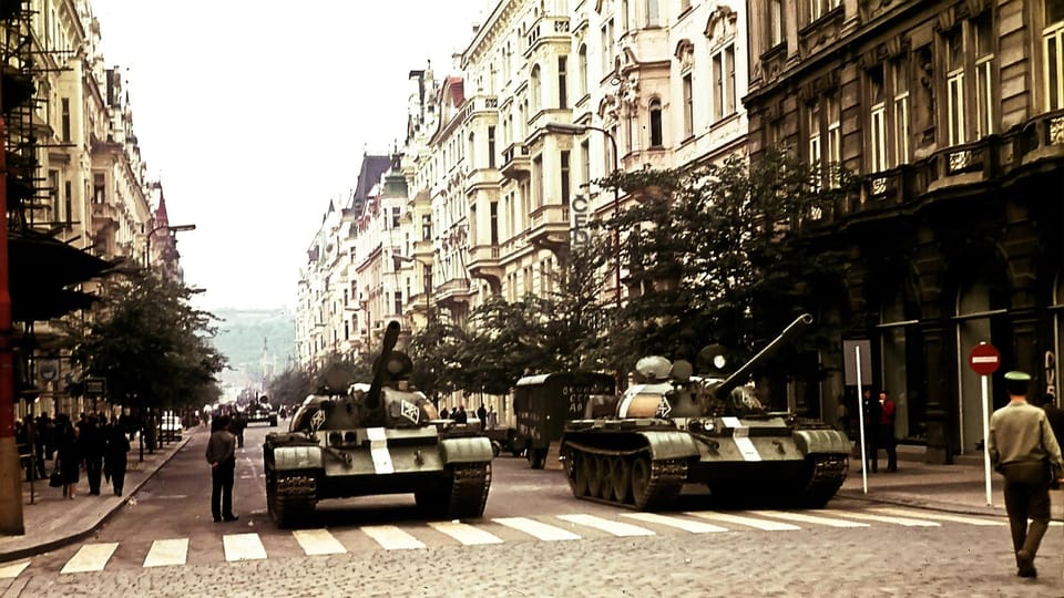 Prague,  August 1968,  photo: Leszek Sawicki