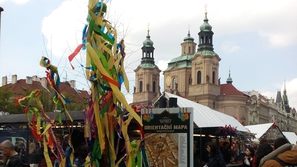 Easter market on the Old Town Square, photo: Ekaterina Stashevskaya Easter market on the Old Town Square, photo: Ekaterina Stashevskaya