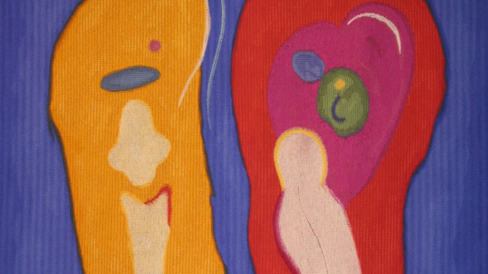 Exhibition 'Reborn in Tapestry', Karel Malich | Photo: Archive of Moravian Tapestry Manufactory Exhibition 'Reborn in Tapestry', Karel Malich | Photo: Archive of Moravian Tapestry Manufactory