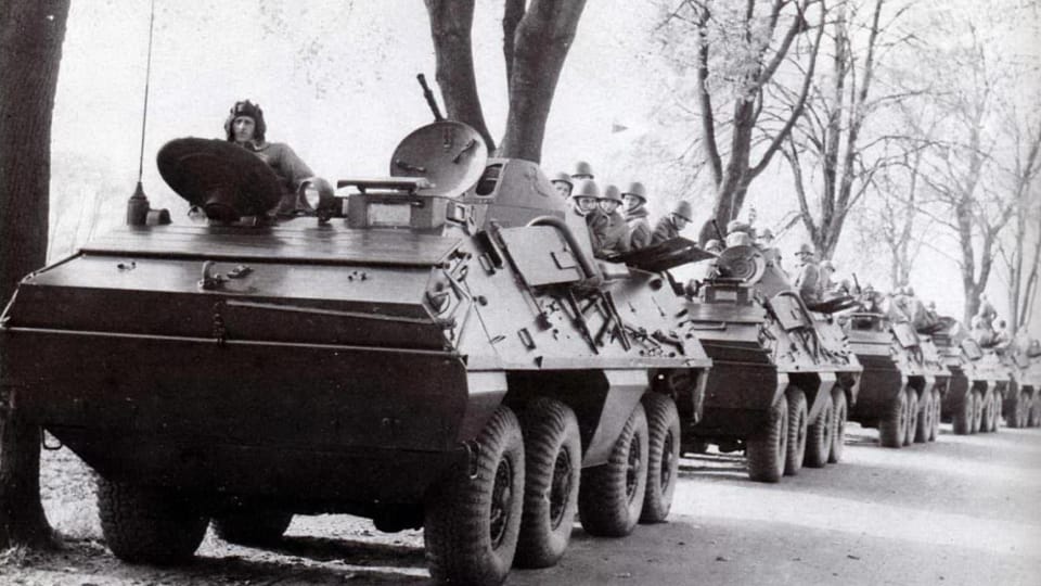 Polish army in Czechoslovakia in 1968 | Photo: Post Bellum Polish army in Czechoslovakia in 1968 | Photo: Post Bellum