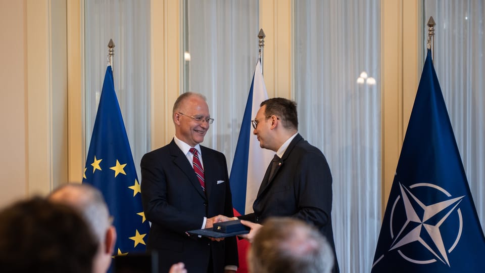 Michal Koudelka and Jan Lipavský | Photo: Hana Řeháková,  Radio Prague International