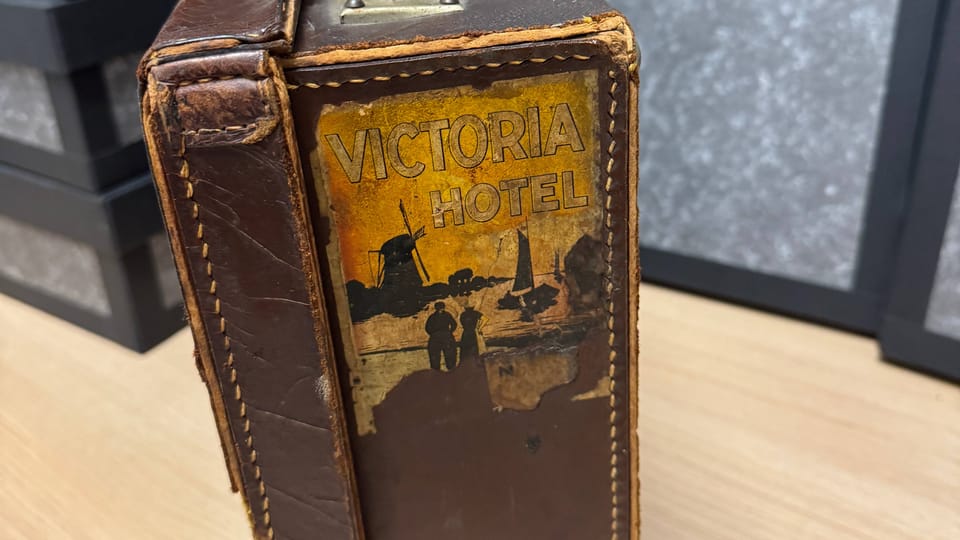 Milena Jesenská's suitcase | Photo: Petr Kotyk,  Památník národního písemnictví