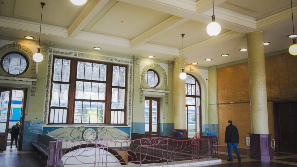 The hall of the Fanta building | Photo: Správa železnic