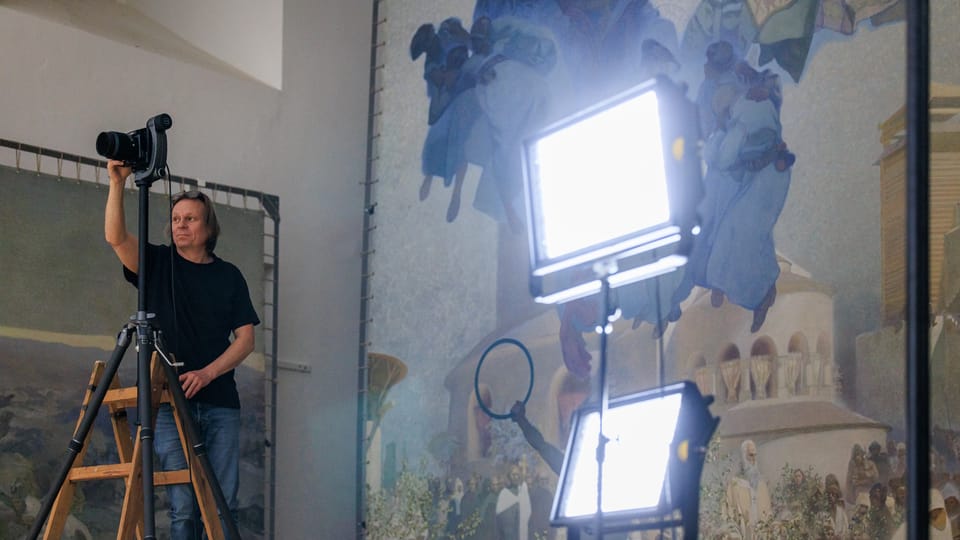 The Slav Epic imaging for The HeART of Czechia | Photo: Google Arts & Culture The Slav Epic imaging for The HeART of Czechia | Photo: Google Arts & Culture