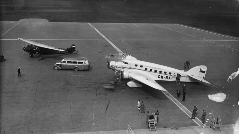 Savoia-Marchetti SM-73, 1937 | Photo: Czech Airlines Savoia-Marchetti SM-73, 1937 | Photo: Czech Airlines