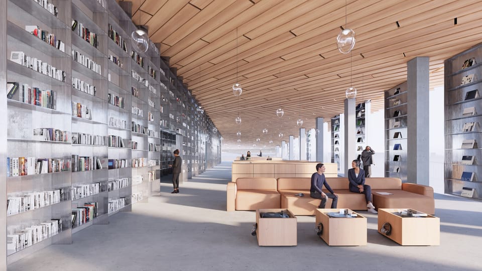 Visualisation of Vltava Philharmonic Hall | Photo: Bjarke Ingels Group (BIG) / CAMP Visualisation of Vltava Philharmonic Hall | Photo: Bjarke Ingels Group (BIG) / CAMP