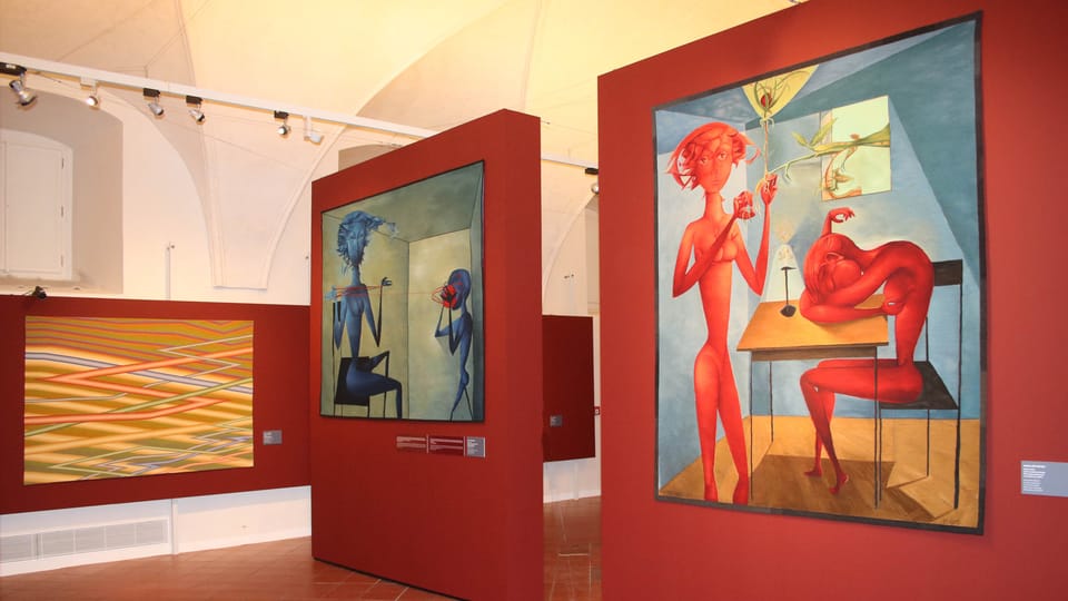 Exhibition 'Reborn in Tapestry' | Photo: Archive of Moravian Tapestry Manufactory Exhibition 'Reborn in Tapestry' | Photo: Archive of Moravian Tapestry Manufactory