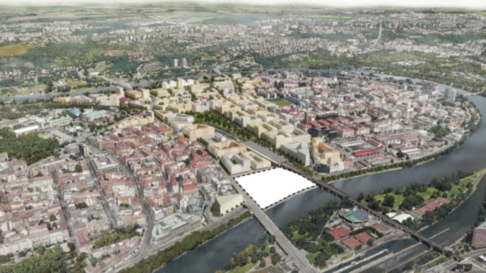 The place where the Vltava Philharmonic Hall will stand | Photo: IPR Praha The place where the Vltava Philharmonic Hall will stand | Photo: IPR Praha