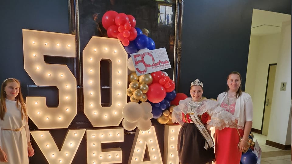 This year's Miss joined the celebrations in Cedar Rapids | Photo: Klára Stejskalová, Radio Prague International This year's Miss joined the celebrations in Cedar Rapids | Photo: Klára Stejskalová, Radio Prague International