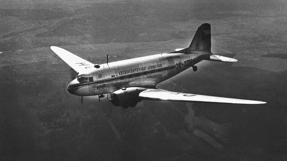 Douglas DC-3,  1946 | Photo: Czech Airlines
