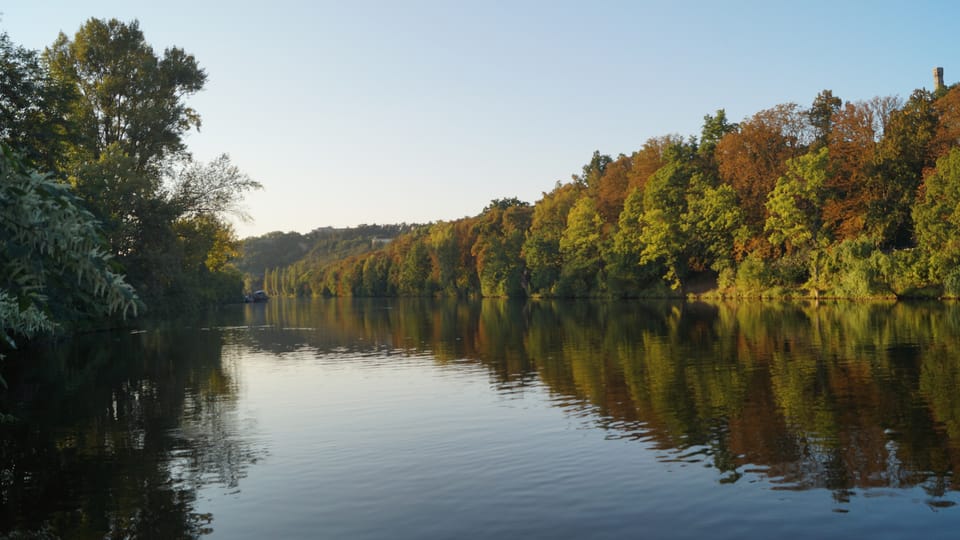 Vltava, Praha Libeň | Photo: Radio Prague International Vltava, Praha Libeň | Photo: Radio Prague International