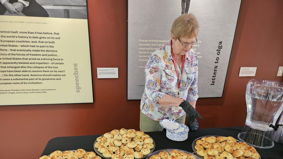 Czech cookies could not be missed in Cedar Rapids | Photo: Klára Stejskalová, Radio Prague International Czech cookies could not be missed in Cedar Rapids | Photo: Klára Stejskalová, Radio Prague International