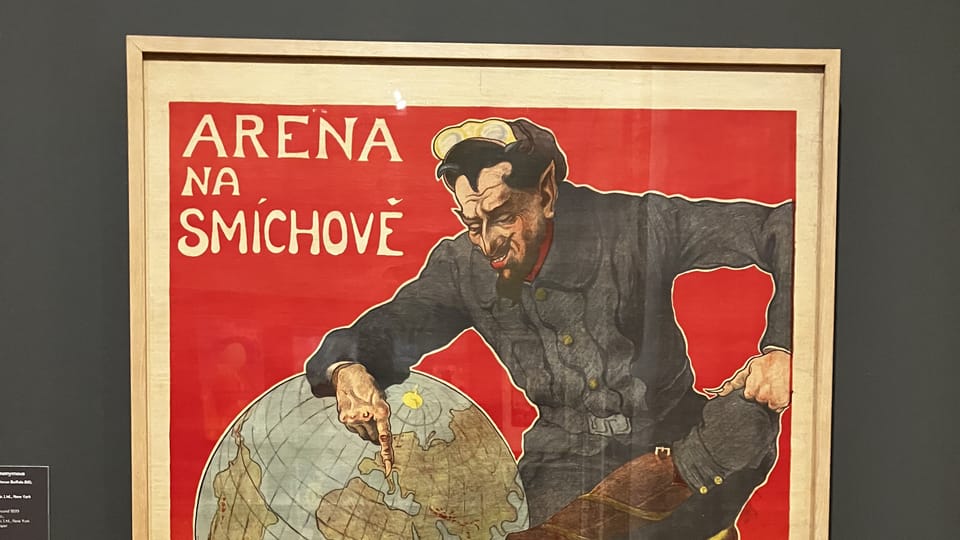 The Language of the Poster 1890 – 1938 | Photo: Tom McEnchroe, Radio Prague International The Language of the Poster 1890 – 1938 | Photo: Tom McEnchroe, Radio Prague International