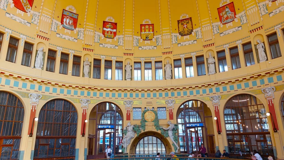 Inside of the Fanta's Building  | Photo: Paul-Henri Perrain,  Radio Prague International