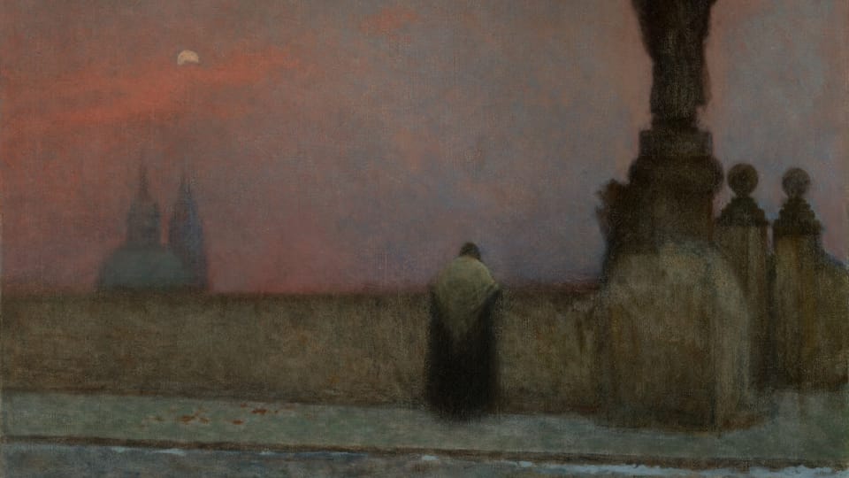 Jakub Schikaneder,  'Early Evening at Hradčany',  1903-1913 | Photo: National Gallery Prague