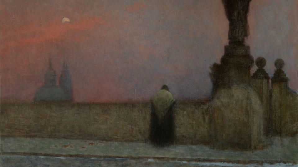 Jakub Schikaneder, 'Early Evening at Hradčany', 1903-1913 | Photo: National Gallery Prague Jakub Schikaneder, 'Early Evening at Hradčany', 1903-1913 | Photo: National Gallery Prague