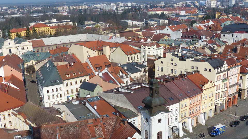 Old town from above | Photo: Klára Stejskalová, Radio Prague International Old town from above | Photo: Klára Stejskalová, Radio Prague International