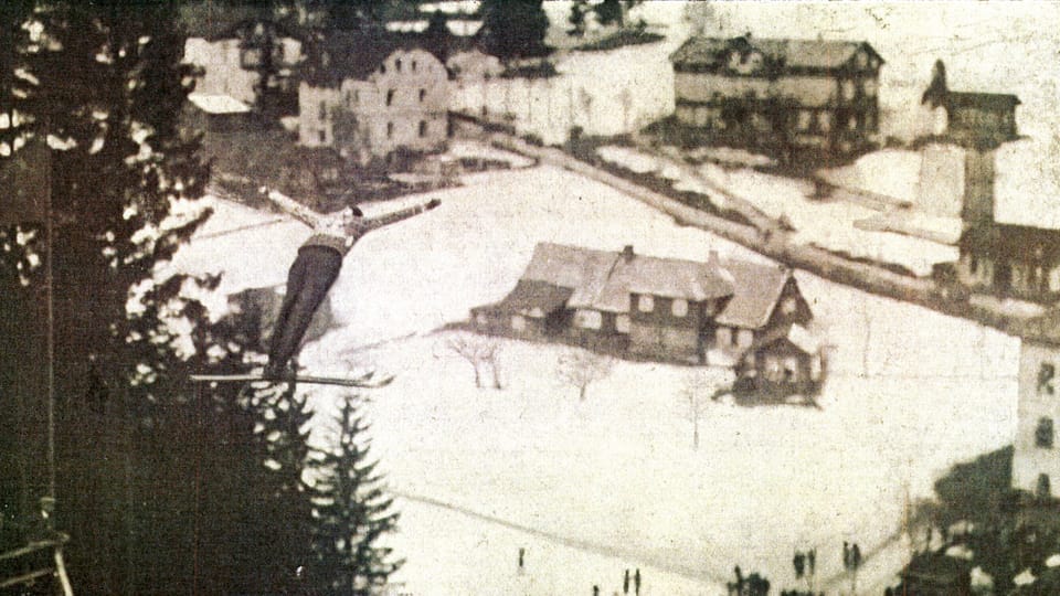 Krakonoš ski jumping hill | Photo: Archiv Paměti Krkonoš a Ski muzea v Dolní Branné Krakonoš ski jumping hill | Photo: Archiv Paměti Krkonoš a Ski muzea v Dolní Branné