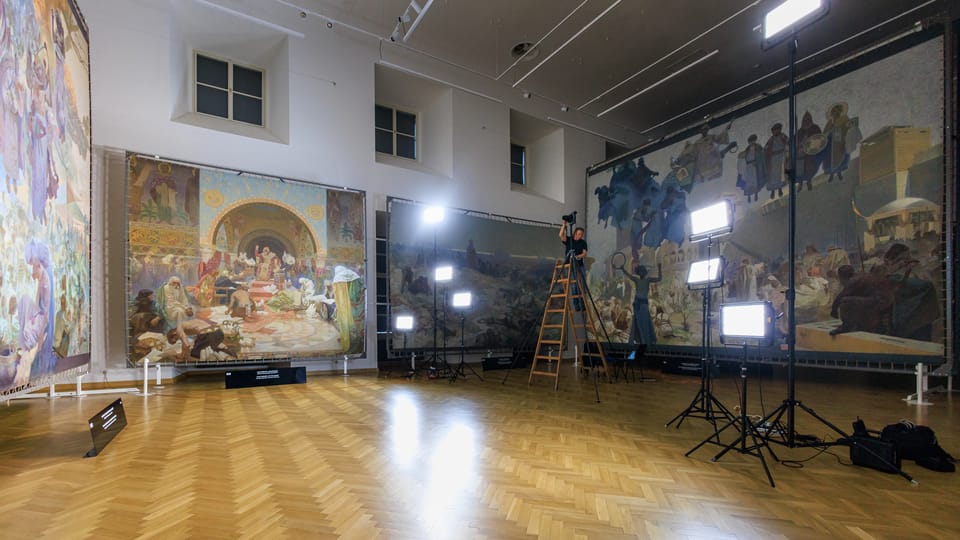 The Slav Epic imaging for The HeART of Czechia | Photo: Google Arts & Culture The Slav Epic imaging for The HeART of Czechia | Photo: Google Arts & Culture