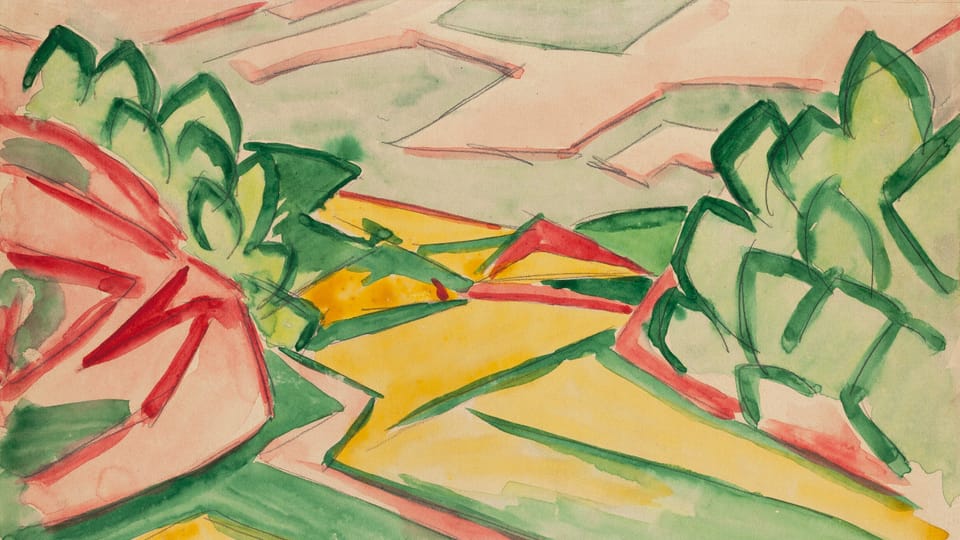 Václav Špála,  'Prokop Valley',  1913 | Photo: National Gallery Prague