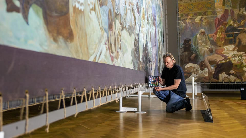 The Slav Epic imaging for The HeART of Czechia | Photo: Google Arts & Culture The Slav Epic imaging for The HeART of Czechia | Photo: Google Arts & Culture