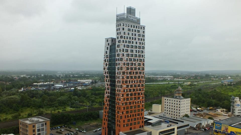 AZ Tower in Brno | Photo: Bořivoj Hájek, Czech Television AZ Tower in Brno | Photo: Bořivoj Hájek, Czech Television