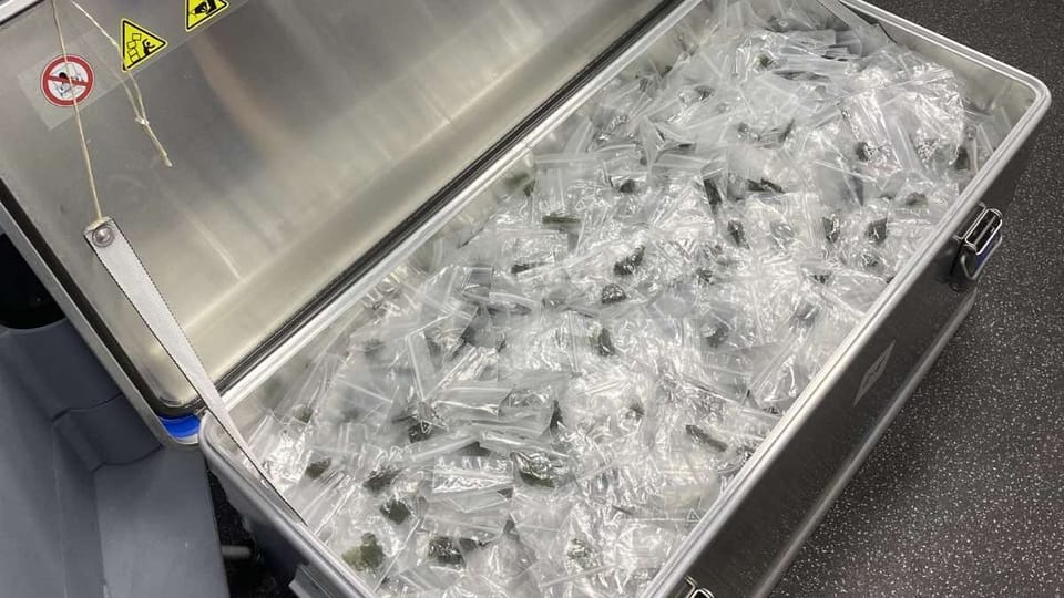 Photo: Moldavite Group Photo: Moldavite Group