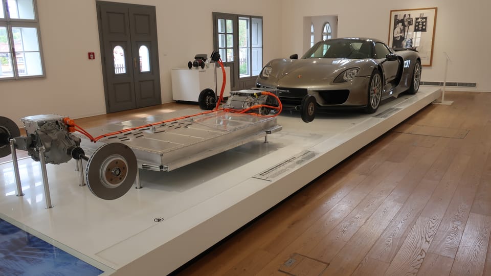 Photos from the exhibition in Ferdinand Porsche's birthplace | Photo:  Till Janzer,  Radio Prague International