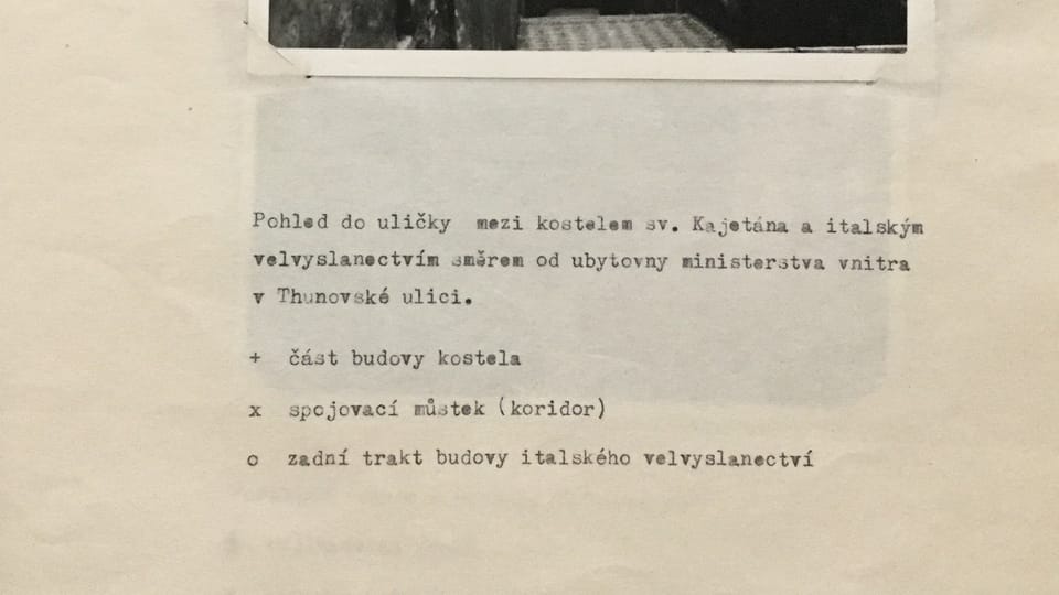 Photo: Security Services Archive, fund of Deputy Minister Colonel Jaroslav Klíma, A7, Inv. Nr. 480 Photo: Security Services Archive, fund of Deputy Minister Colonel Jaroslav Klíma, A7, Inv. Nr. 480
