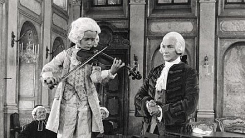 Miroslav Sekera as young Mozart in Amadeus Miroslav Sekera as young Mozart in Amadeus