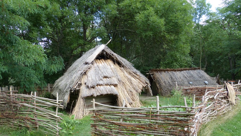 Archaeological open-air museum in Březno, photo: Klára Stejskalová Archaeological open-air museum in Březno, photo: Klára Stejskalová