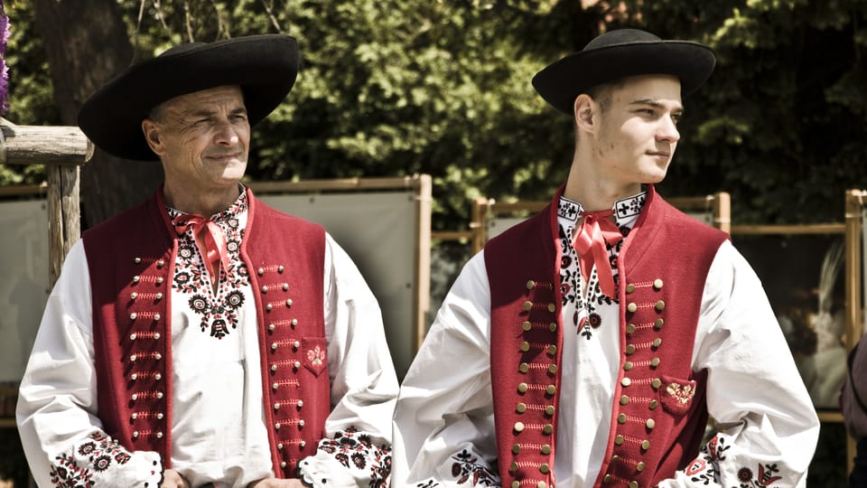 Vlčnov traditional costume | Photo: Vít Pohanka, Czech Radio Vlčnov traditional costume | Photo: Vít Pohanka, Czech Radio
