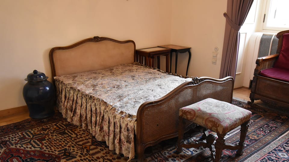 Jan Masaryk’s apartment at the Foreign Ministry’s Černín Palace, photo: Ondřej Tomšů Jan Masaryk’s apartment at the Foreign Ministry’s Černín Palace, photo: Ondřej Tomšů
