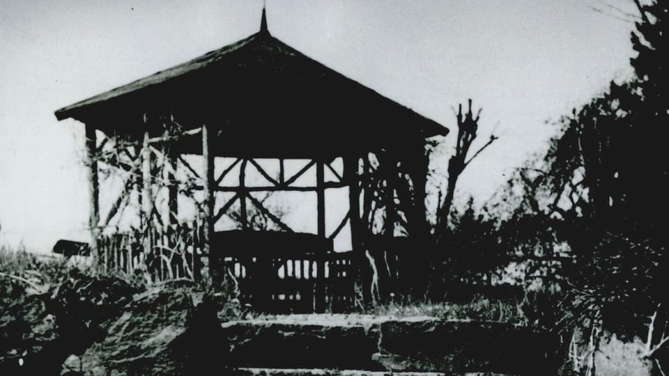 Pavilion in the garden of the Villa Rusalka | Photo: Exhibition 'Antonín Dvořák - Inspiration by nature'/National Museum Pavilion in the garden of the Villa Rusalka | Photo: Exhibition 'Antonín Dvořák - Inspiration by nature'/National Museum