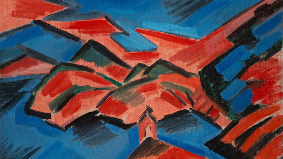 Václav Špála, 'The Landscape of Dalmatia', 1913 | Photo: National Gallery Prague Václav Špála, 'The Landscape of Dalmatia', 1913 | Photo: National Gallery Prague