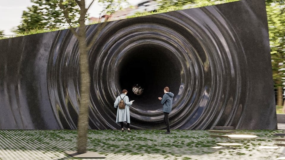 Visualisation of the new monument commemorating Prague Uprising | Photo: RSAA/ ZAN studio Visualisation of the new monument commemorating Prague Uprising | Photo: RSAA/ ZAN studio