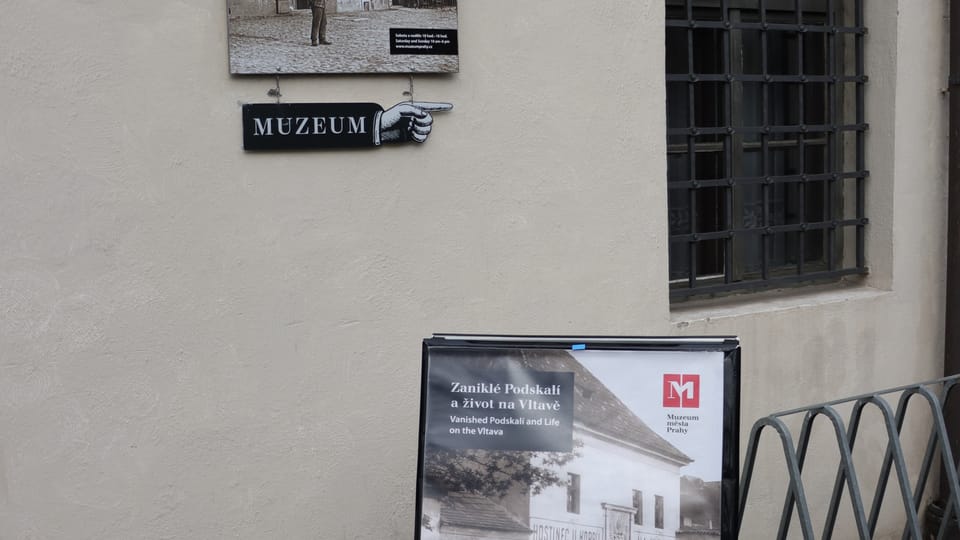 Museum of Podskalí | Photo: Vít Pohanka, Radio Prague International Museum of Podskalí | Photo: Vít Pohanka, Radio Prague International