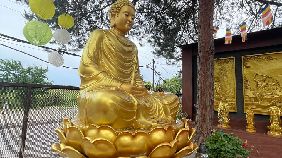 Buddhist Temple Yard | Photo: Vít Pohanka,  Radio Prague International