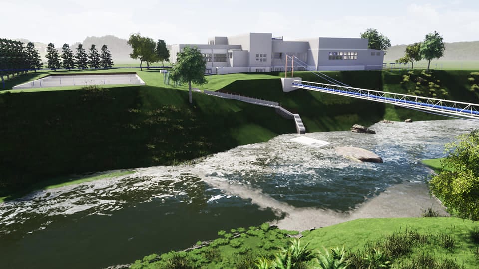 Visualization of the reconstructed water treatment plant in Teslić | Photo: Česká rozvojová agentura