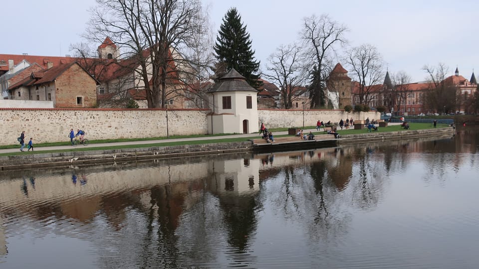 Old fortification walls in České Budějovice | Photo: Till Janzer,  Radio Prague International