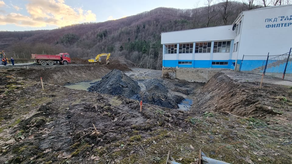 Reconstruction of the water treatment plant in Teslić | Photo: Česká rozvojová agentura Reconstruction of the water treatment plant in Teslić | Photo: Česká rozvojová agentura