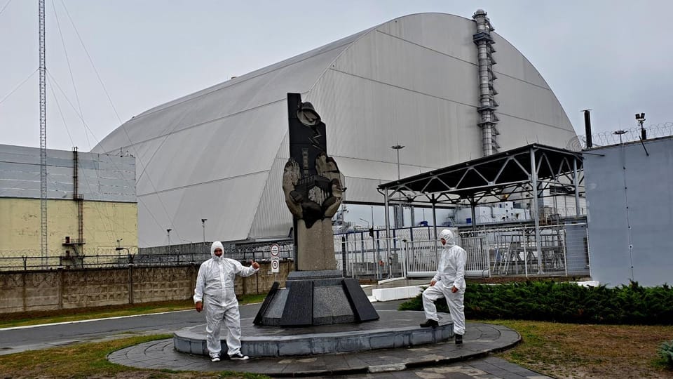 Chernobyl sarcophagus,  photo: Michal Franc