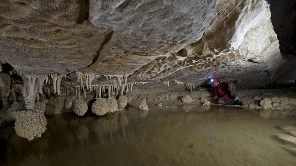 Muradi Cave, photo: Petr Zajíček / Cave Administration of the Czech Republic Muradi Cave, photo: Petr Zajíček / Cave Administration of the Czech Republic