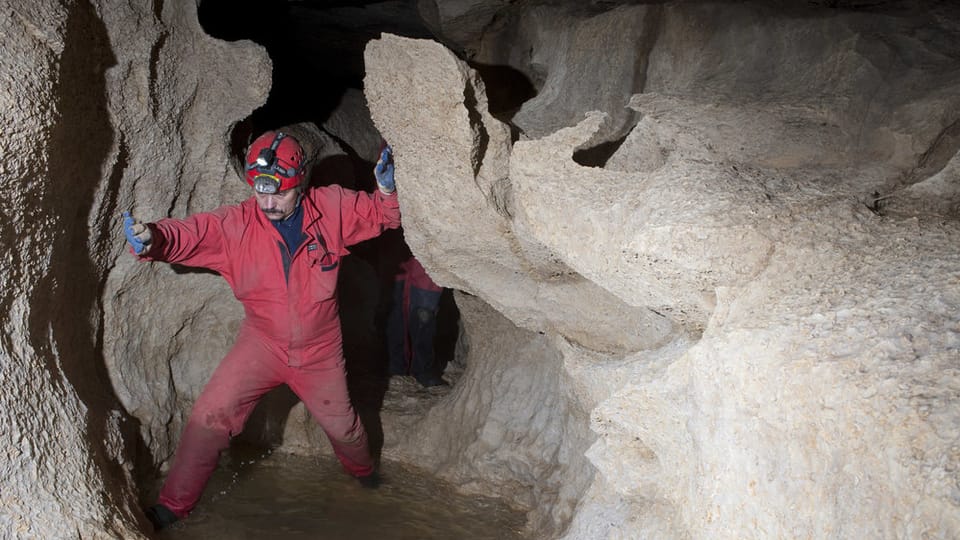 Racha Cave, photo: Petr Zajíček / Cave Administration of the Czech Republic Racha Cave, photo: Petr Zajíček / Cave Administration of the Czech Republic