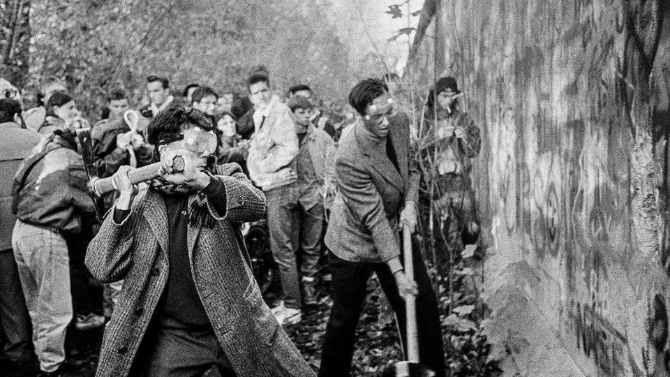 The fall of Berlin Wall, photo: Jan Šibík The fall of Berlin Wall, photo: Jan Šibík